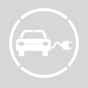 Plantilla punto carga vehículo eléctrico