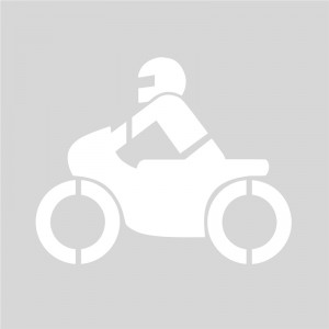 Plantilla signo moto