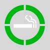 Pack 2 plantillas pintar señal área permitido fumar varios colores