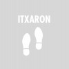 Plantilla pintar señal "itxaron" con pictograma pisada