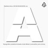 Pack 'abecedario' de plantillas pintar letras en suelos y paredes