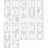 Pack 'abecedario' de plantillas pintar letras en suelos y paredes