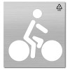 Plantilla carril bici senalización horizantal