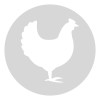 Plantilla pintar señal gallo camino escolar  Ø 80