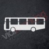 Plantilla para pintar signo autobus