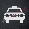 Plantilla para pintar símbolo TAXI (frontal)