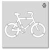 Plantilla pintar bicicleta carril bici