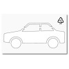 Plantilla para pintar signo de coche (lateral)