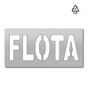 Plantilla pintar señal FLOTA M
