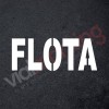 Plantilla pintar señal FLOTA M