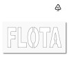 Plantilla pintar señal FLOTA M