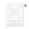Plantilla pintar señal punto de encuentro (