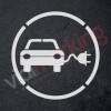 Plantilla punto carga vehículo eléctrico