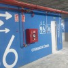 Plantilla pintar señal salida de emergencia parking 