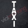Plantilla pintar señal TAXI (una pieza) 
