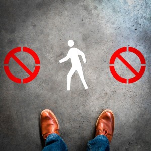 Plantilla pintar señal prohibido el paso (Default)