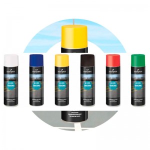 Spray/aerosol trazador de líneas de marcado y señalización TRACING 500 ml