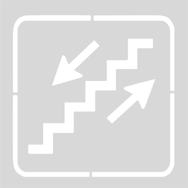 Plantilla escaleras