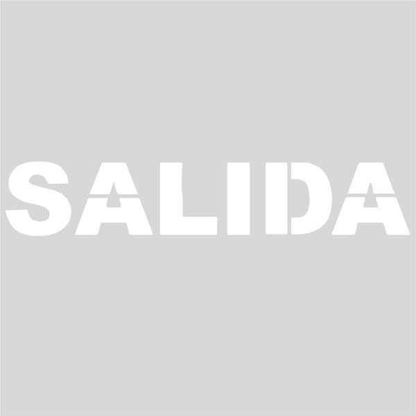Plantilla SALIDA (una pieza)