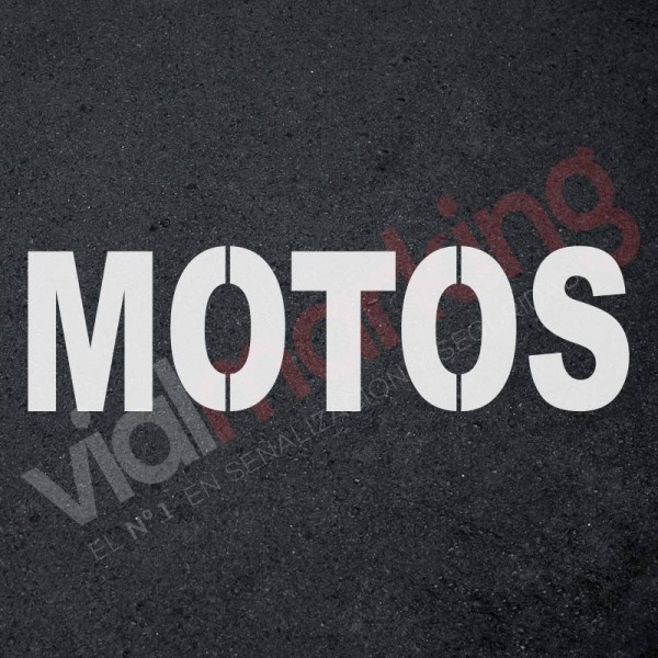 Plantilla carrill parking MOTOS (una pieza)