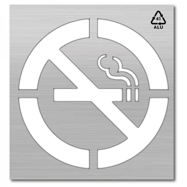 Plantilla pintar señal prohibido fumar