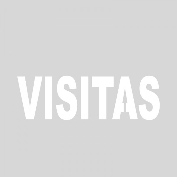 Plantilla pintar señal VISITAS M