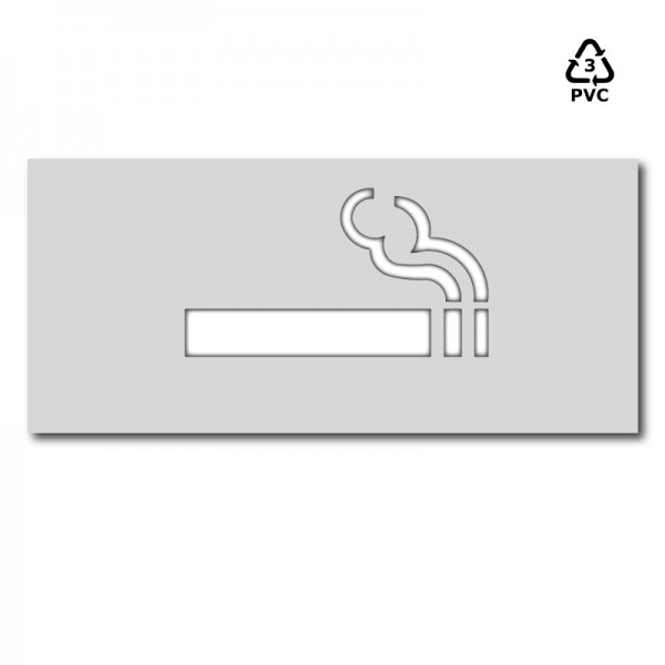 Plantilla pintar señal fumadores-cigarro 