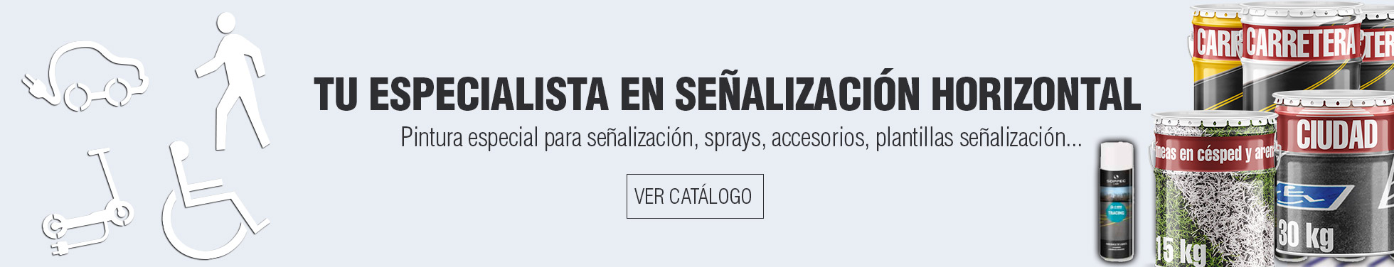 Pintura especial señalización horizontal